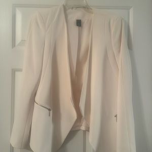Cream blazer